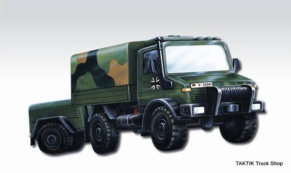 Mercedes Unimog U1300L Bundes-MontiSystem MS 30