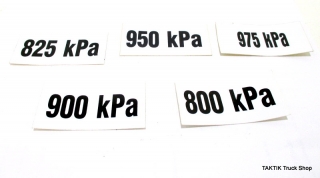 Označenie tlaku 800 kPa