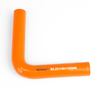 Hadica koleno 90 stupňov silikonové piemer 22 