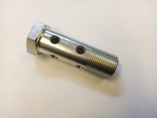 Šrób prietokový dutý prietokový M18x1,5 L=58mm